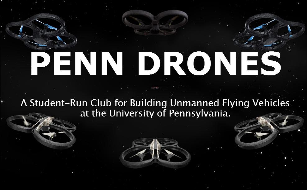 Penn Drones Website, a website Spiro designed for the club Penn Drones at the University of Pennsylvania.