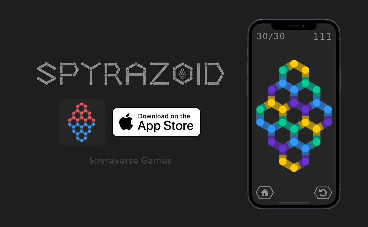 Spyrazoid is a casual game for those who love a tricky yet beautiful puzzle.